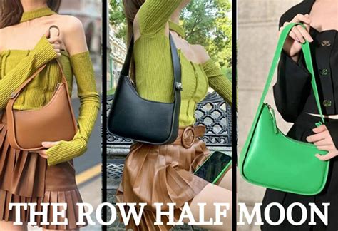 the row dupes bag|the row half moon bags.